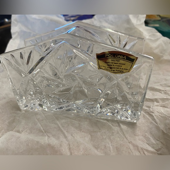 Dining Crystal Napkin Holder Poshmark